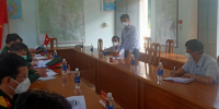 Đồng chí Võ Văn Thanh – Tỉnh ủy viên, Giám đốc Sở Y tế giám sát công tác điều trị COVID-19 tại Trung đoàn 24