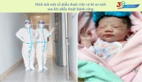 Mổ đẻ cấp cứu cho sản phụ mắc COVID-19