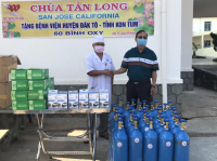 Trung tâm Y tế huyện Đăk Tô tiếp nhận thiết bị y tế hỗ trợ điều trị bệnh nhân COVID-19
