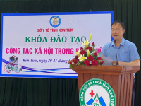 Sở Y tế tổ chức khóa đào tạo “Công tác xã hội trong bệnh viện”