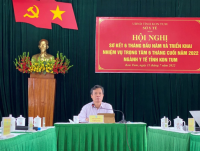 Sở Y tế tổ chức Hội nghị trực tuyến đánh giá kết quả công tác 6 tháng đầu năm và phương hướng, nhiệm vụ 6 tháng cuối năm 2022