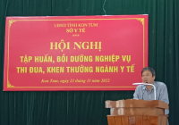 Sở Y tế tổ chức Hội nghị tập huấn, bồi dưỡng nghiệp vụ thi đua, khen thưởng