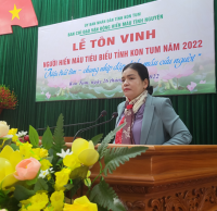 Lễ tôn vinh các tập thể, cá nhân và gia đình hiến máu tiêu biểu tỉnh năm 2022