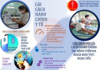Bài dự thi 04: Các dịch vụ cải cách hành chính tại Bệnh viện Đa khoa khu vực Ngọc Hồi - Bệnh viện ĐKKV Ngọc Hồi