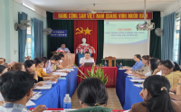Trung tâm Y tế huyện Ngọc Hồi phối hợp với Viện Vệ sinh Dịch tễ Tây Nguyên và Trung tâm Kiểm soát bệnh tật tỉnh Kon Tum tổ chức tập huấn “Thực hành tiêm chủng an toàn cho cán bộ tuyến xã” năm 2023