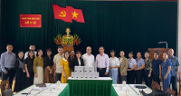 Làm việc với Đoàn công tác của Trường Đại học Y Dược Huế triển khai Chương trình “Tăng cường hiệu quả quản lý Tăng huyết áp tại miền Trung – Tây Nguyên