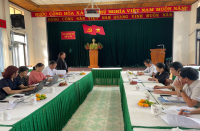 Sở Y tế làm việc với Đoàn kiểm tra liên ngành kiểm tra, điều tra, khảo sát tình hình thi hành Bộ Luật Lao động năm 2019 của ngành Y tế