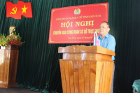 Hội nghị chuyển giao nguyên trạng Công đoàn cơ sở trực thuộc Công đoàn ngành Y tế tỉnh Kon Tum