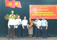 Đảng ủy Sở Y tế tổ chức Hội nghị công bố quyết định thành lập các chi bộ trực thuộc Đảng bộ Sở Y tế tỉnh Kon Tum