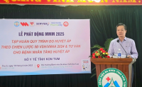 Lễ phát động Chương trình MMM 2025 “Tháng 5 Kiểm soát huyết áp toàn diện”