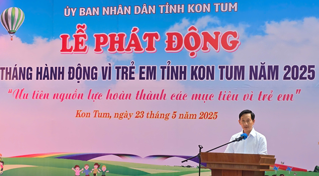 Sở Y tế tổ chức Lễ phát động Tháng hành động vì trẻ em năm 2025